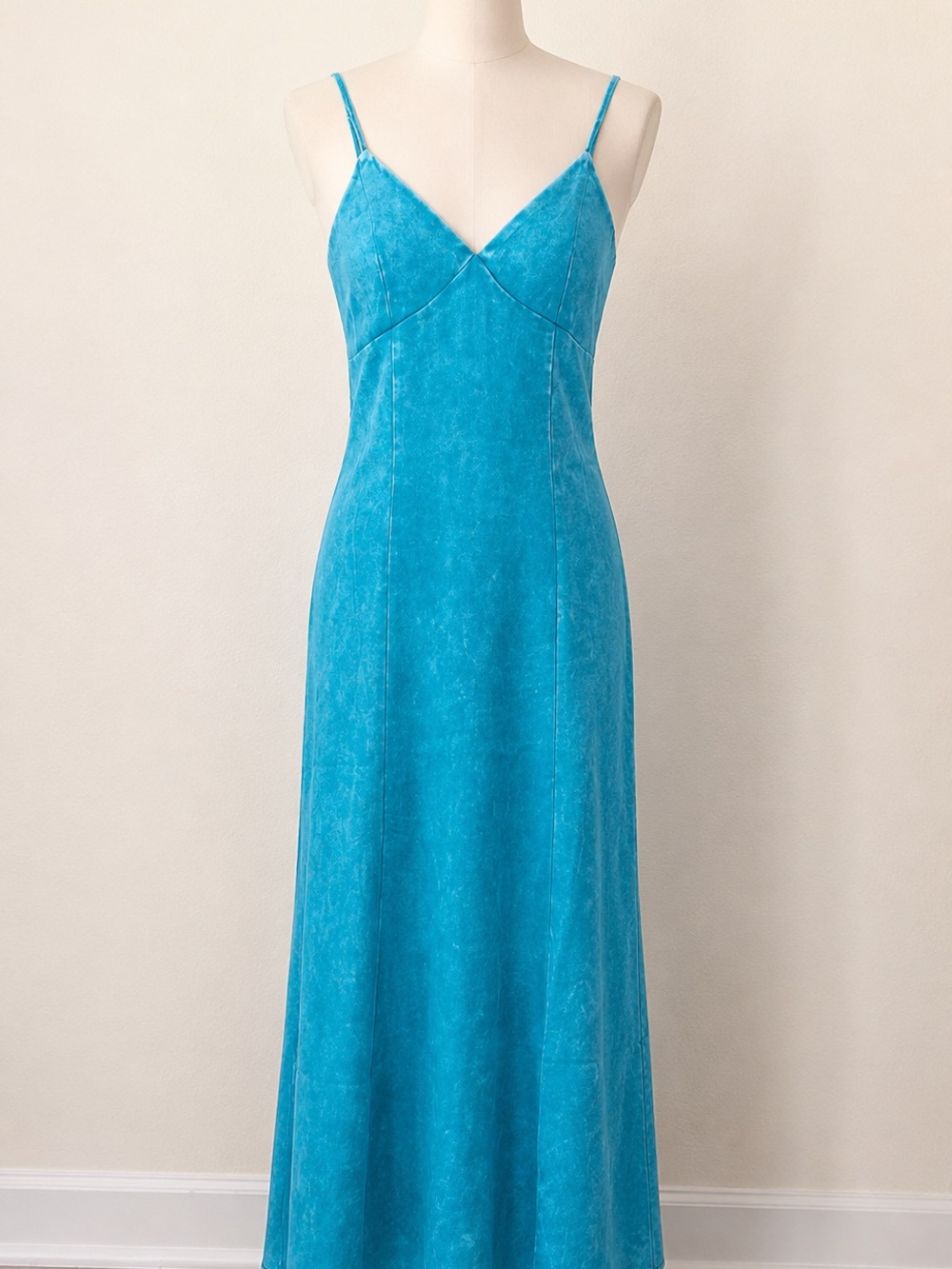 Zenana Tencel Mineral Washed Maxi Dress - Small, Medium and Large